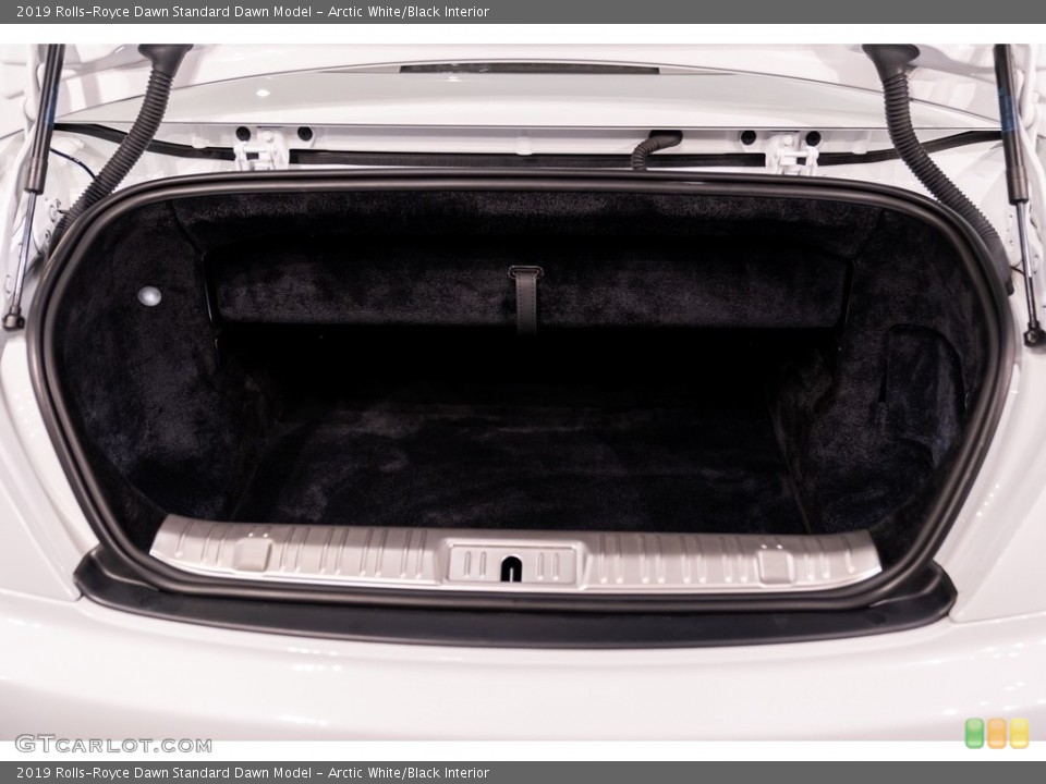 Arctic White/Black Interior Trunk for the 2019 Rolls-Royce Dawn  #144192954