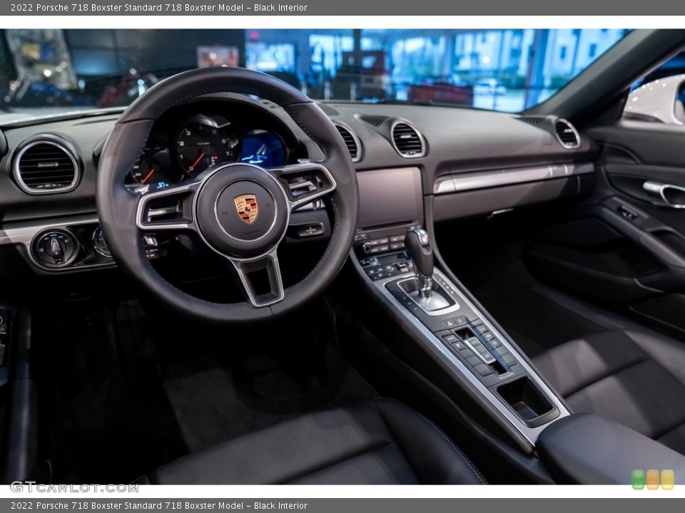 Black 2022 Porsche 718 Boxster Interiors