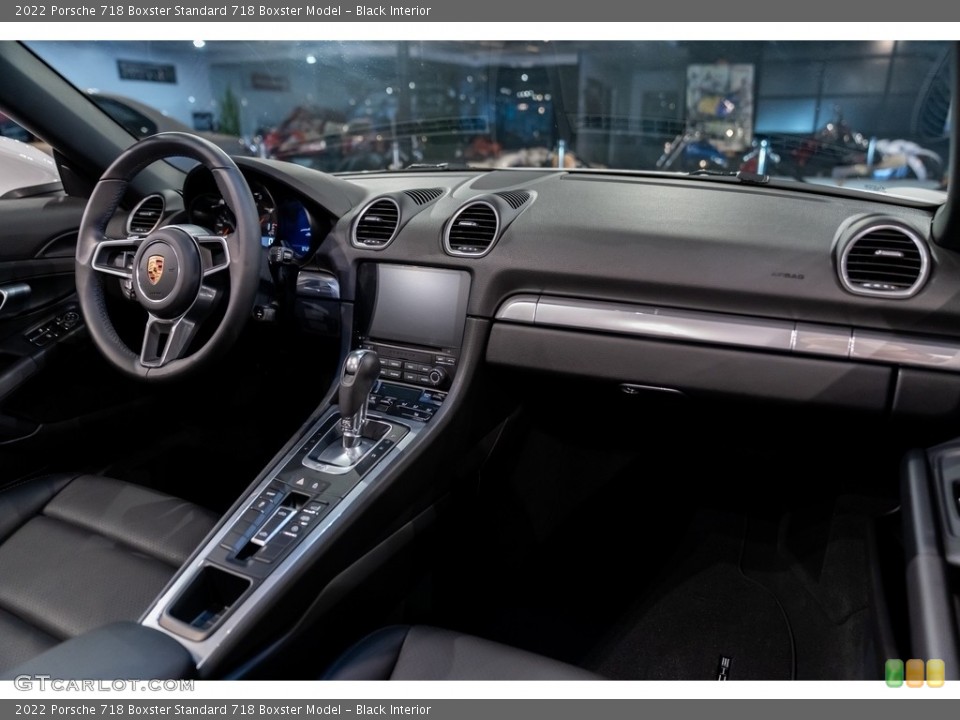 Black Interior Dashboard for the 2022 Porsche 718 Boxster  #144193431