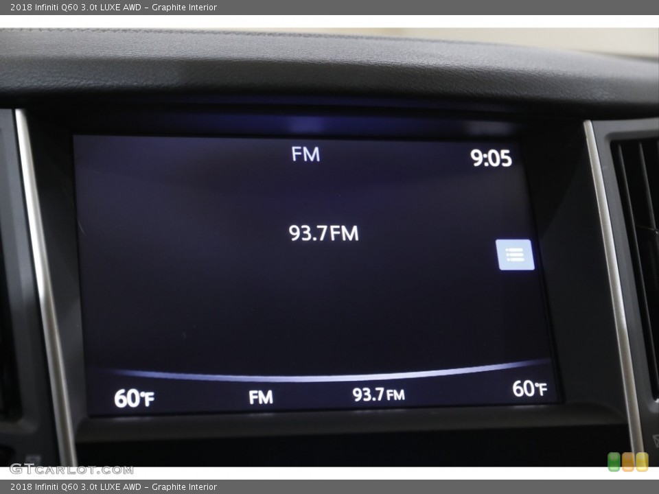 Graphite Interior Audio System for the 2018 Infiniti Q60 3.0t LUXE AWD #144196260