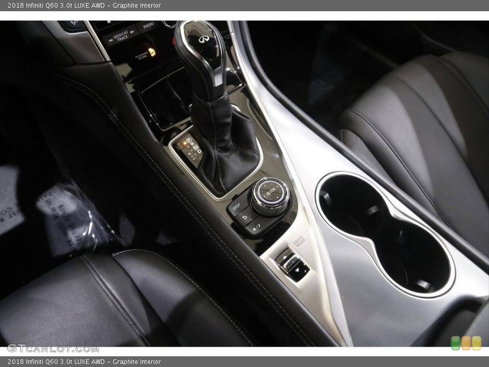 Graphite Interior Transmission for the 2018 Infiniti Q60 3.0t LUXE AWD #144196359