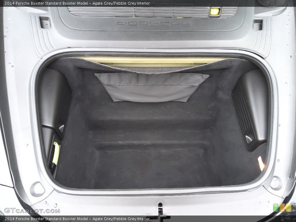 Agate Grey/Pebble Grey Interior Trunk for the 2014 Porsche Boxster  #144196584