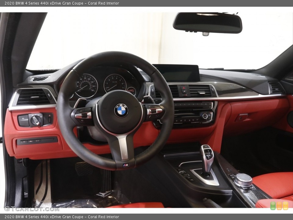 Coral Red Interior Dashboard for the 2020 BMW 4 Series 440i xDrive Gran Coupe #144197991