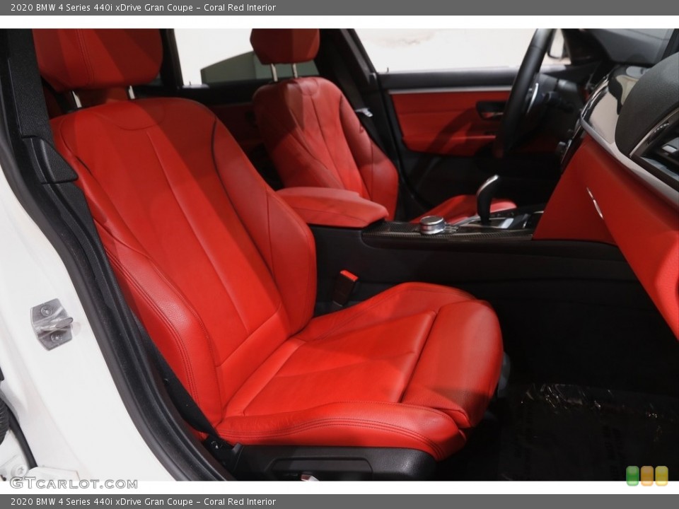 Coral Red Interior Front Seat for the 2020 BMW 4 Series 440i xDrive Gran Coupe #144198249
