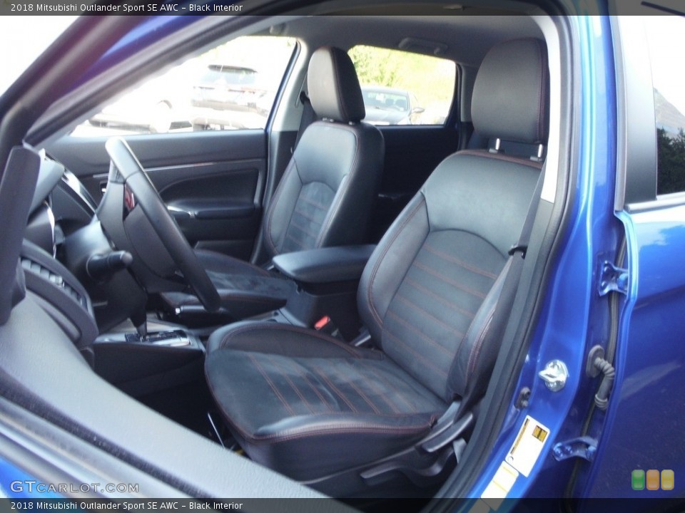 Black Interior Front Seat for the 2018 Mitsubishi Outlander Sport SE AWC #144198719