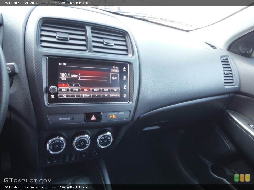 Black Interior Dashboard for the 2018 Mitsubishi Outlander Sport SE AWC #144198885