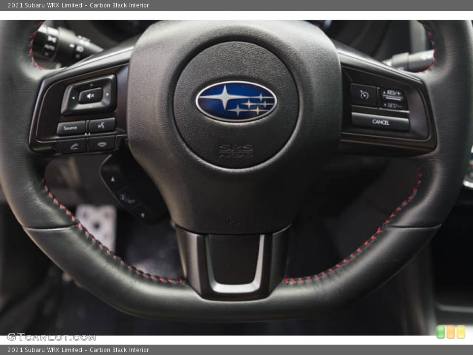 Carbon Black Interior Steering Wheel for the 2021 Subaru WRX Limited #144200124