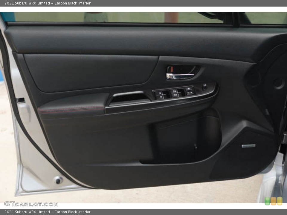 Carbon Black Interior Door Panel for the 2021 Subaru WRX Limited #144200406