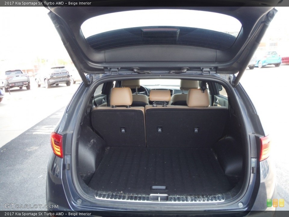 Beige Interior Trunk for the 2017 Kia Sportage SX Turbo AWD #144200604