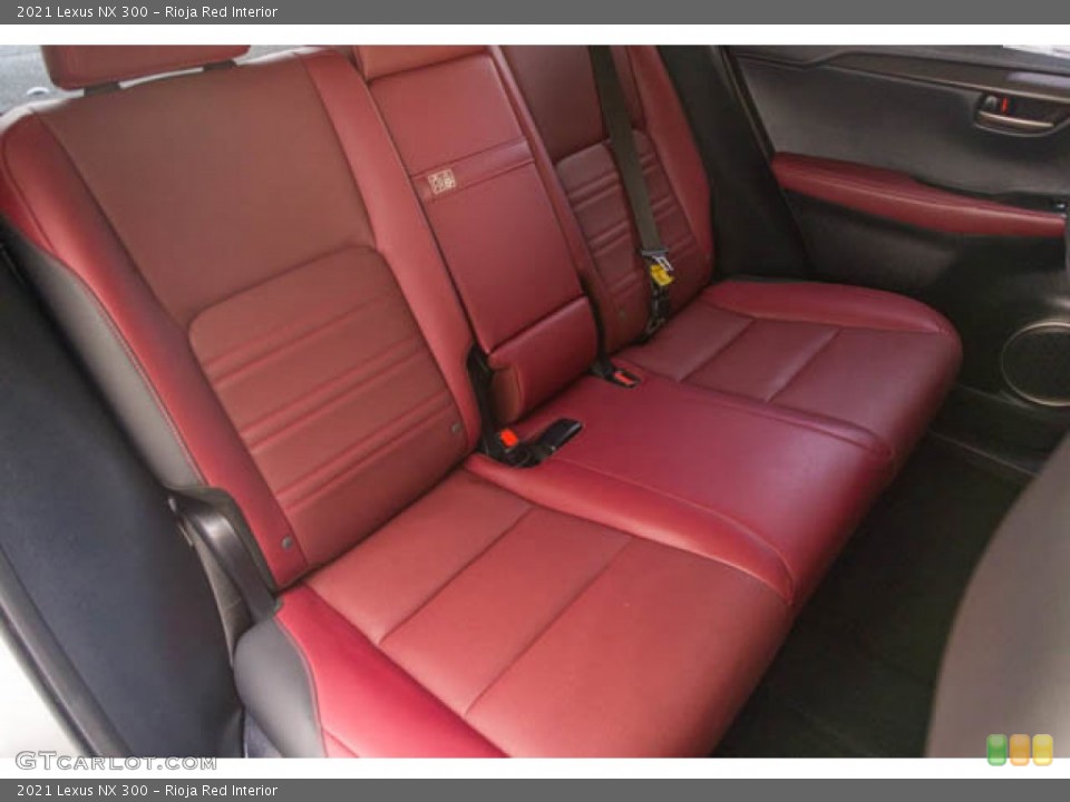 Rioja Red Interior Rear Seat for the 2021 Lexus NX 300 #144201118