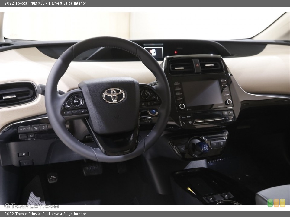 Harvest Beige Interior Dashboard for the 2022 Toyota Prius XLE #144201390