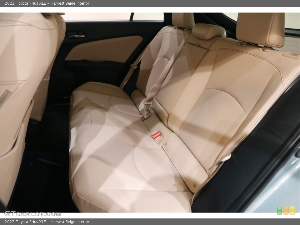 Harvest Beige Interior Rear Seat for the 2022 Toyota Prius XLE #144201606