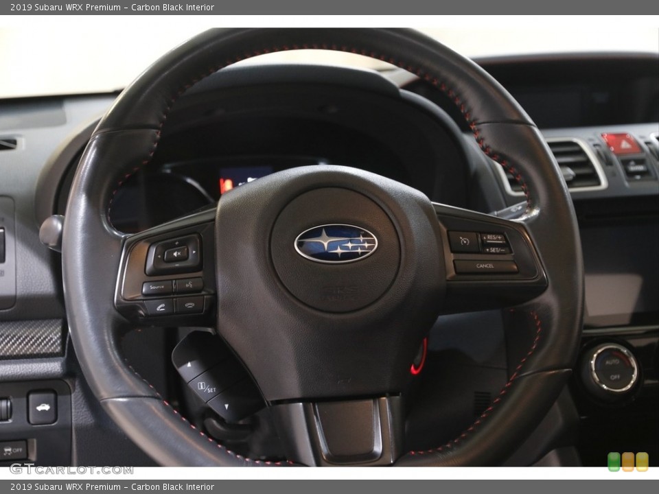 Carbon Black Interior Steering Wheel for the 2019 Subaru WRX Premium #144202692