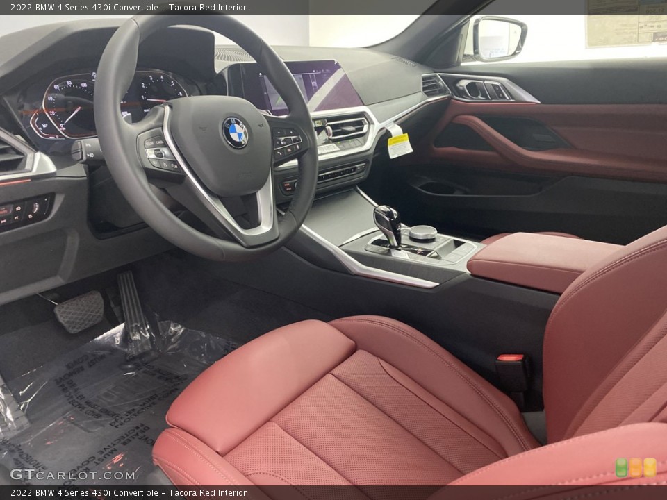 Tacora Red Interior Photo for the 2022 BMW 4 Series 430i Convertible #144203625