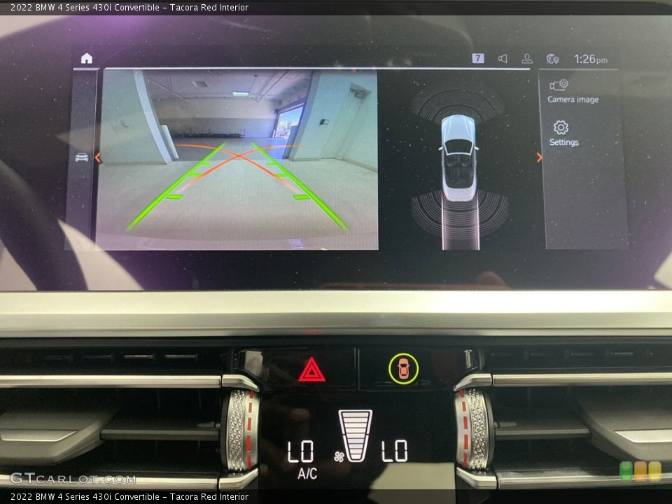 Tacora Red Interior Controls for the 2022 BMW 4 Series 430i Convertible #144203835