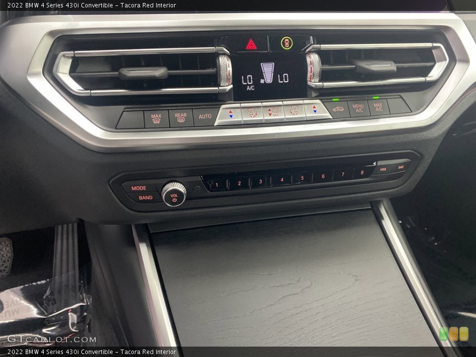 Tacora Red Interior Controls for the 2022 BMW 4 Series 430i Convertible #144203859