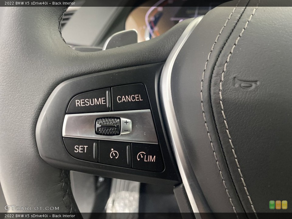 Black Interior Steering Wheel for the 2022 BMW X5 sDrive40i #144205266