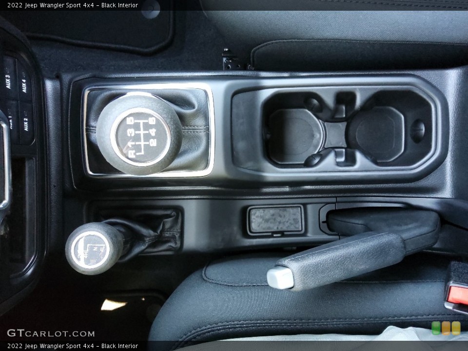 Black Interior Transmission for the 2022 Jeep Wrangler Sport 4x4 #144205733