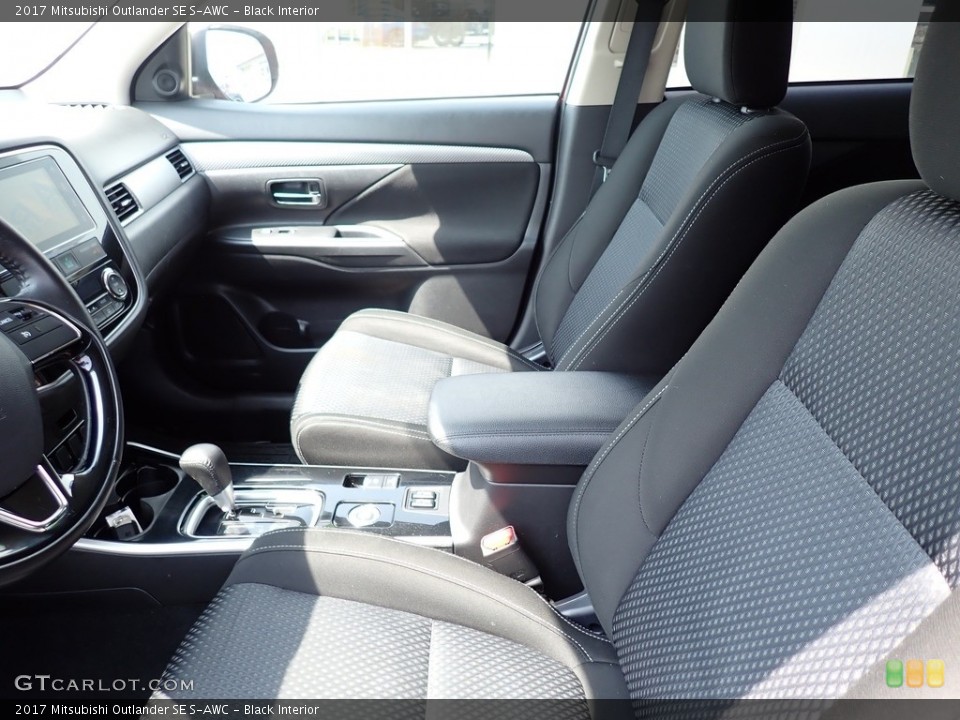 Black Interior Front Seat for the 2017 Mitsubishi Outlander SE S-AWC #144207288