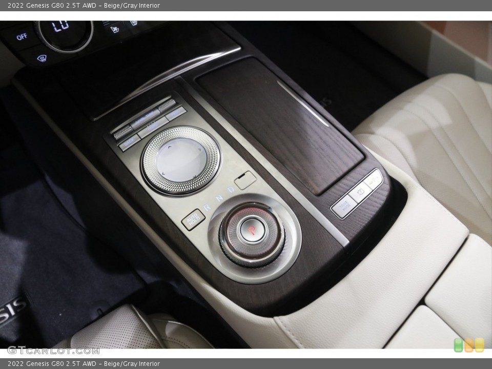 Beige/Gray Interior Transmission for the 2022 Genesis G80 2.5T AWD #144209688