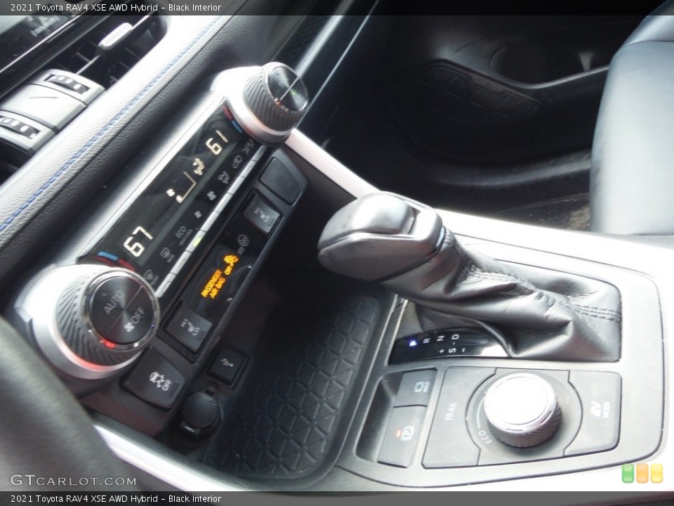Black Interior Transmission for the 2021 Toyota RAV4 XSE AWD Hybrid #144210693