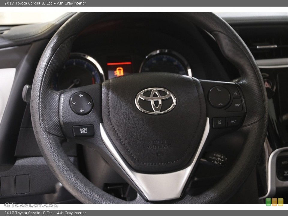 Ash Gray Interior Steering Wheel for the 2017 Toyota Corolla LE Eco #144213336
