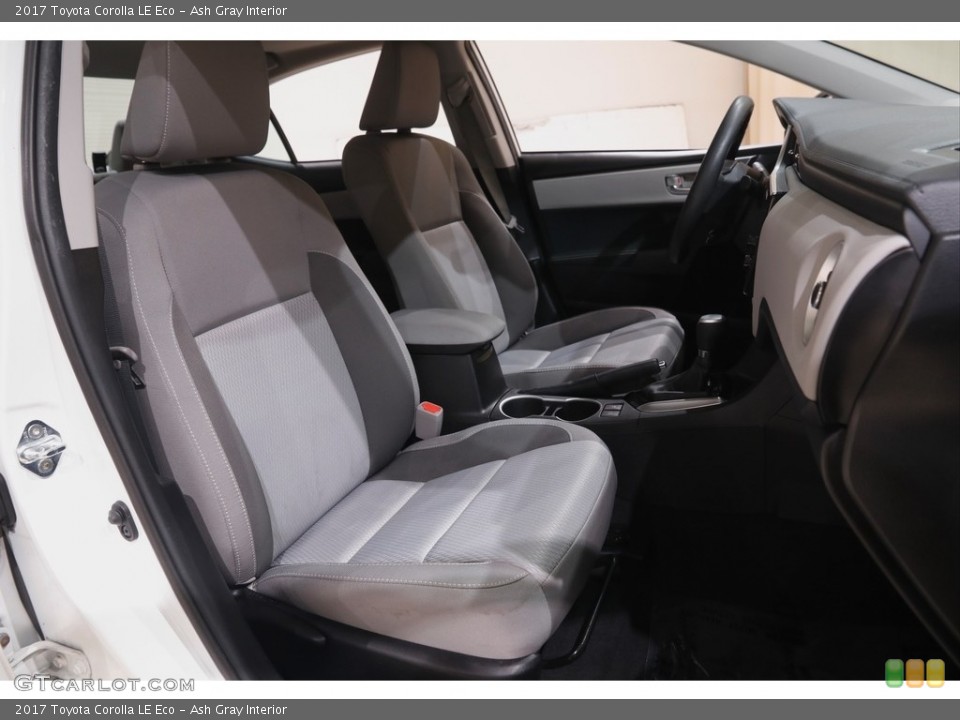 Ash Gray Interior Front Seat for the 2017 Toyota Corolla LE Eco #144213504