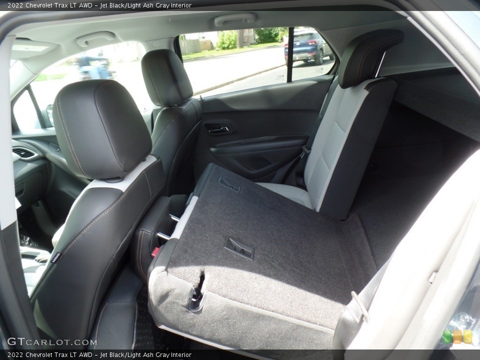 Jet Black/Light Ash Gray Interior Rear Seat for the 2022 Chevrolet Trax LT AWD #144213978