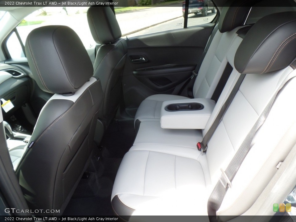 Jet Black/Light Ash Gray Interior Rear Seat for the 2022 Chevrolet Trax LT AWD #144214002