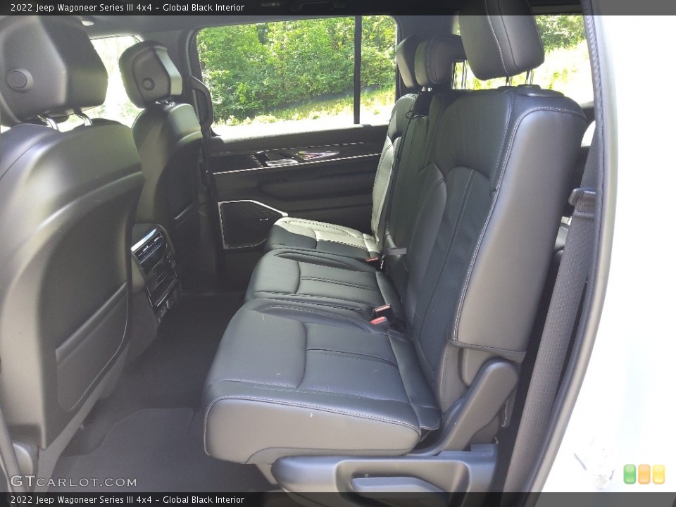 Global Black Interior Rear Seat for the 2022 Jeep Wagoneer Series III 4x4 #144214038