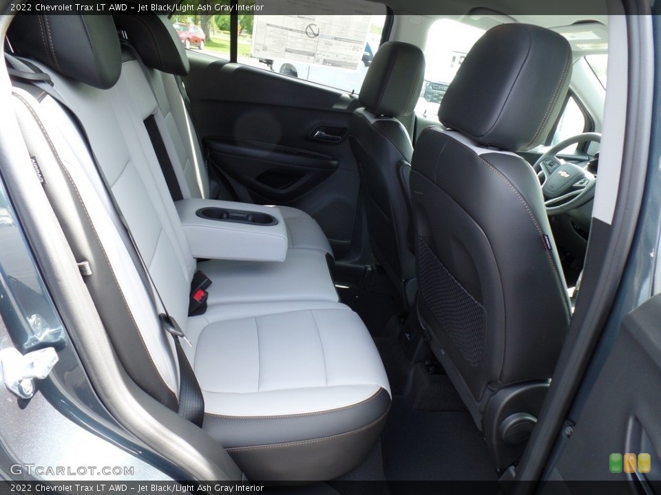 Jet Black/Light Ash Gray Interior Rear Seat for the 2022 Chevrolet Trax LT AWD #144214074