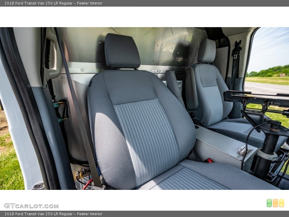 Pewter Interior Front Seat for the 2018 Ford Transit Van 250 LR Regular #144214755