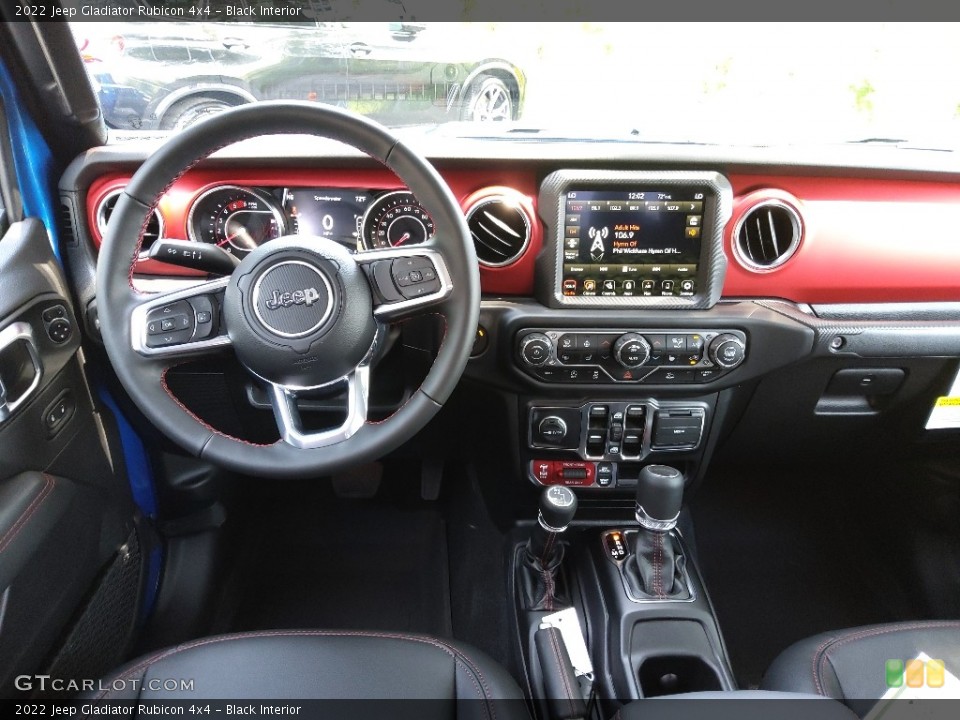 Black Interior Photo for the 2022 Jeep Gladiator Rubicon 4x4 #144216051