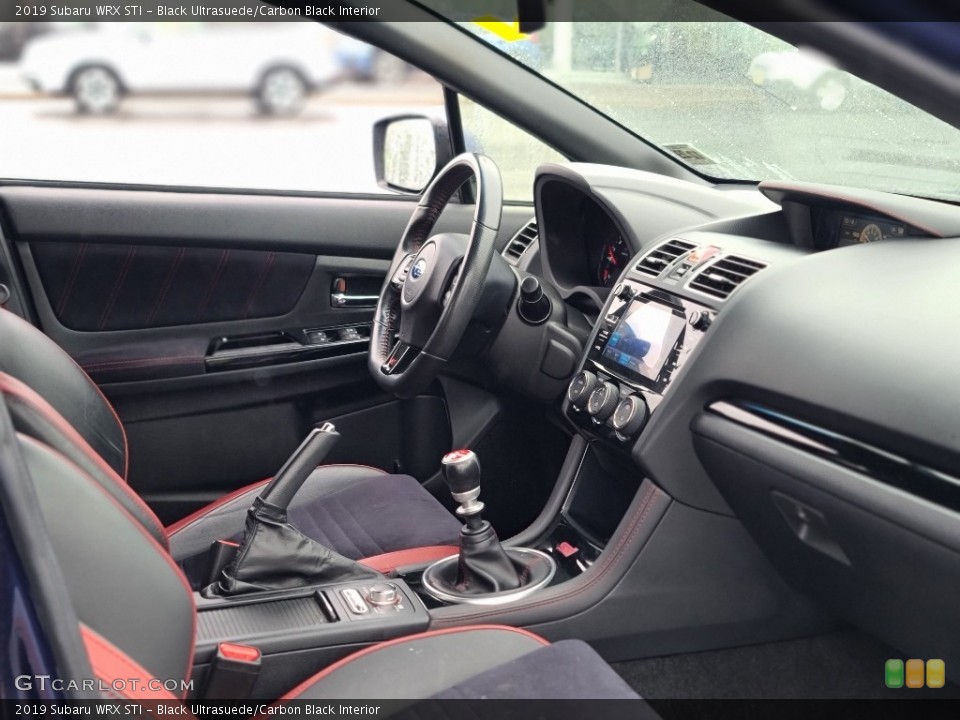 Black Ultrasuede/Carbon Black Interior Dashboard for the 2019 Subaru WRX STI #144217542