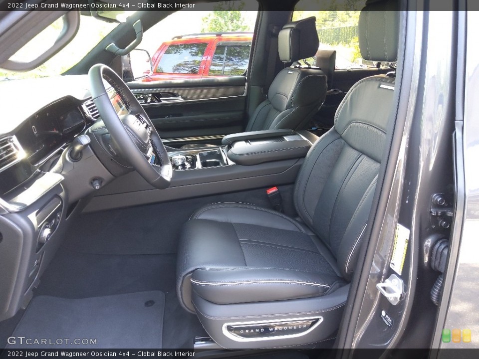 Global Black Interior Photo for the 2022 Jeep Grand Wagoneer Obsidian 4x4 #144217641