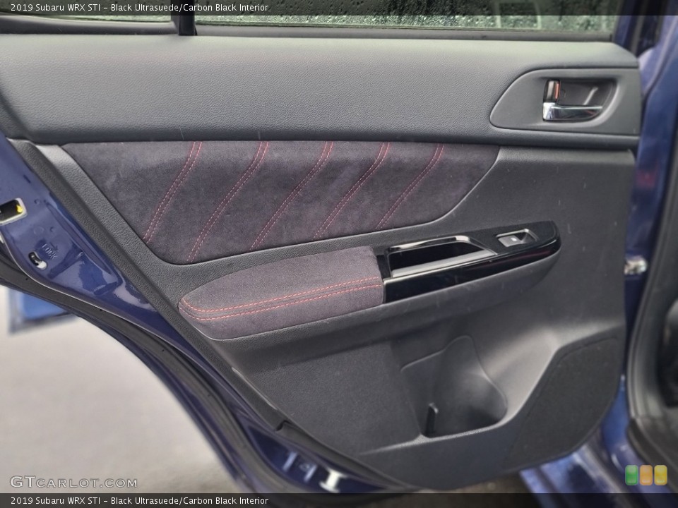 Black Ultrasuede/Carbon Black Interior Door Panel for the 2019 Subaru WRX STI #144217725