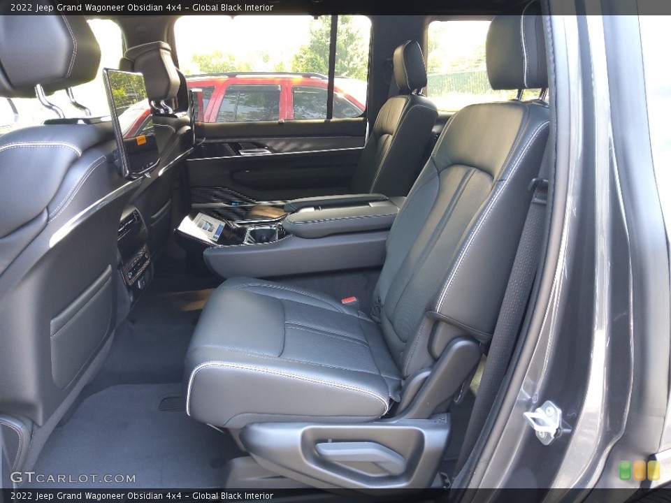 Global Black Interior Rear Seat for the 2022 Jeep Grand Wagoneer Obsidian 4x4 #144217785
