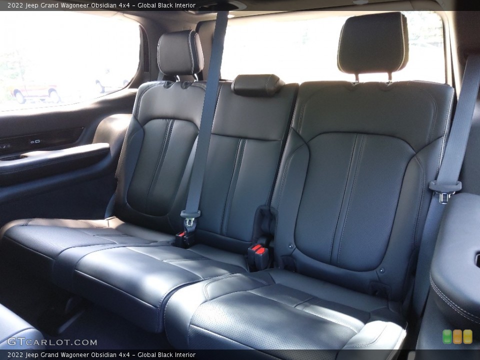 Global Black Interior Rear Seat for the 2022 Jeep Grand Wagoneer Obsidian 4x4 #144217809