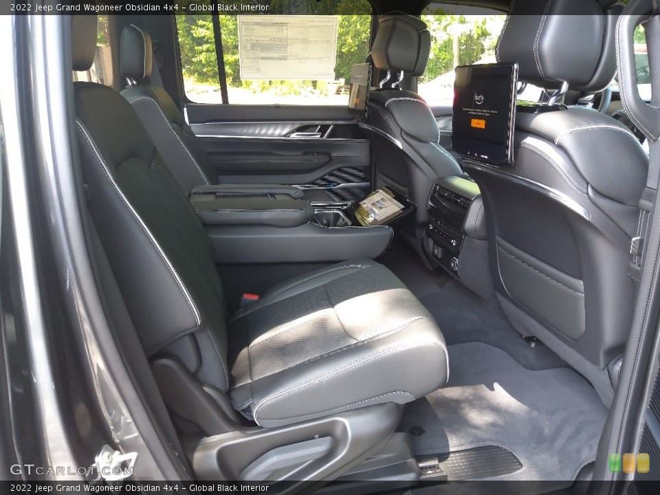 Global Black Interior Rear Seat for the 2022 Jeep Grand Wagoneer Obsidian 4x4 #144218064