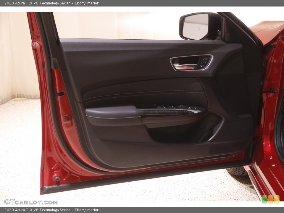 Ebony Interior Door Panel for the 2020 Acura TLX V6 Technology Sedan #144218742