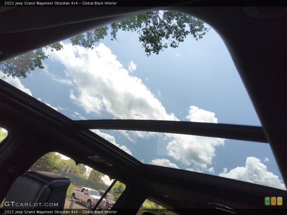 Global Black Interior Sunroof for the 2022 Jeep Grand Wagoneer Obsidian 4x4 #144218775