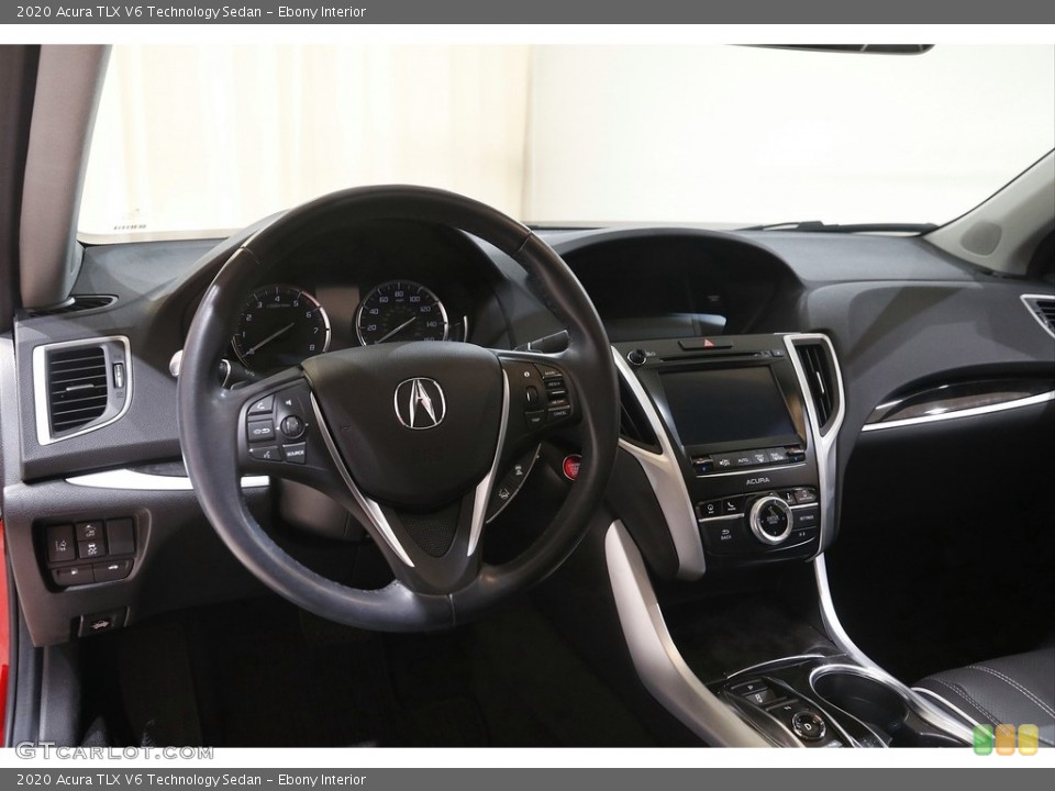 Ebony Interior Dashboard for the 2020 Acura TLX V6 Technology Sedan #144218778