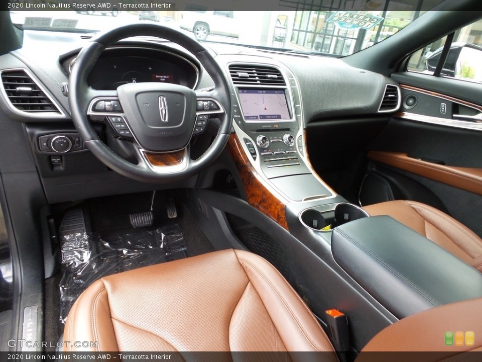Terracotta Interior Photo for the 2020 Lincoln Nautilus Reserve AWD #144220920
