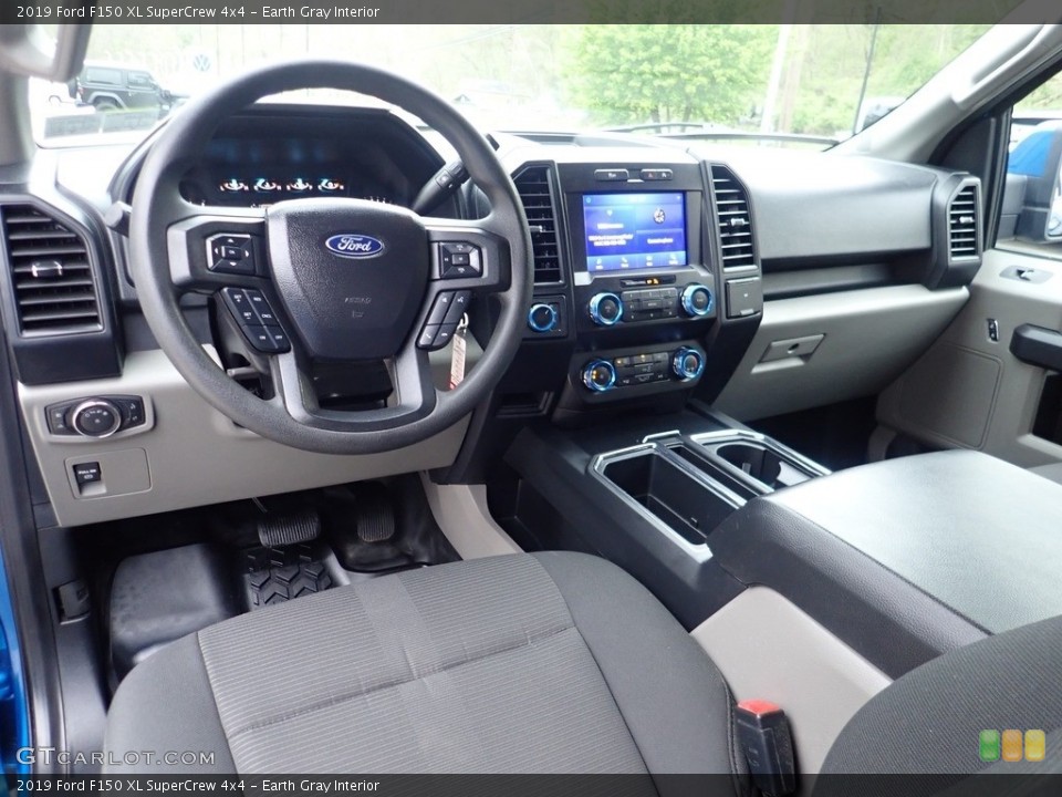 Earth Gray Interior Front Seat for the 2019 Ford F150 XL SuperCrew 4x4 #144222744