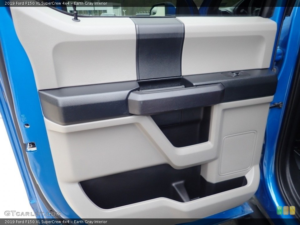 Earth Gray Interior Door Panel for the 2019 Ford F150 XL SuperCrew 4x4 #144222795