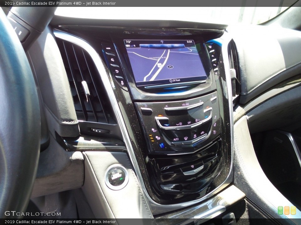 Jet Black Interior Controls for the 2019 Cadillac Escalade ESV Platinum 4WD #144223158