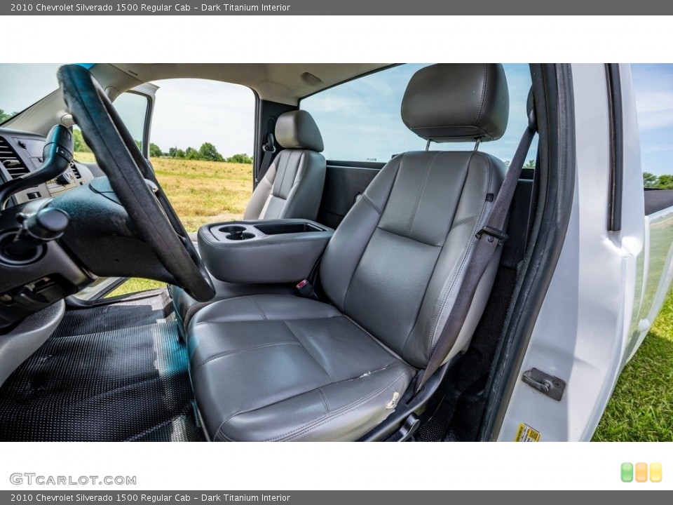 Dark Titanium Interior Front Seat for the 2010 Chevrolet Silverado 1500 Regular Cab #144223779