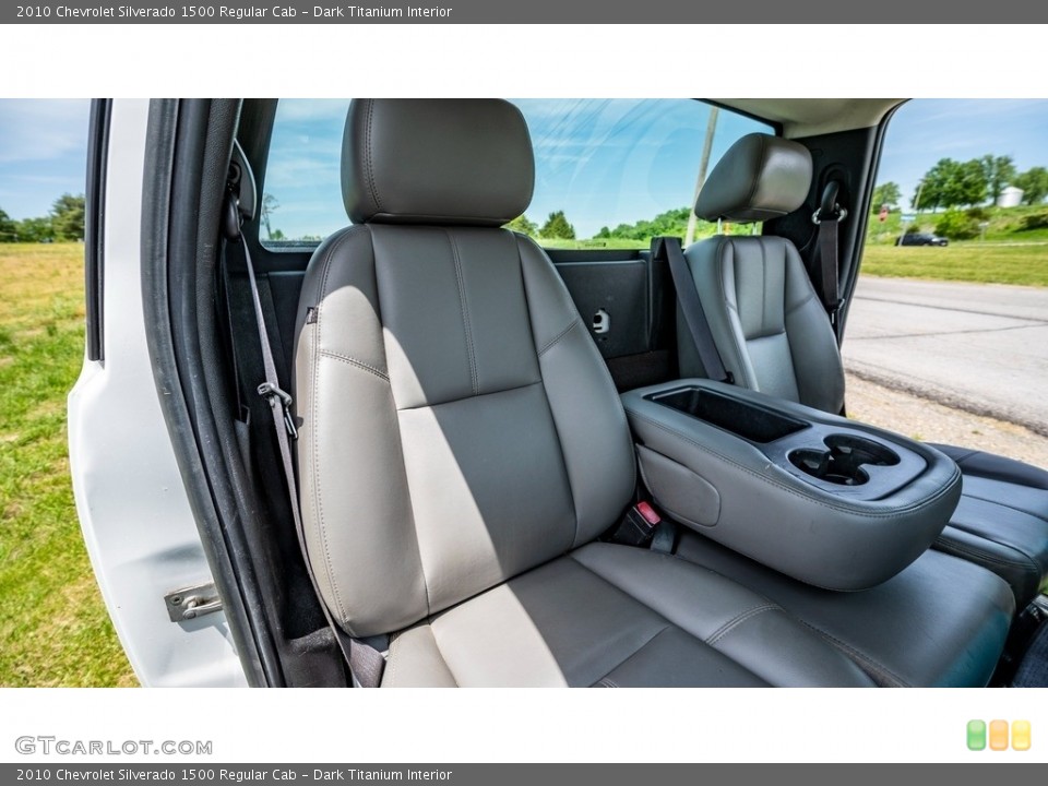 Dark Titanium Interior Front Seat for the 2010 Chevrolet Silverado 1500 Regular Cab #144223929