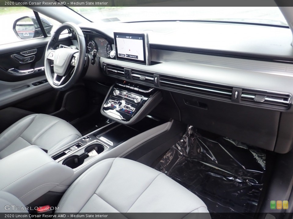 Medium Slate Interior Dashboard for the 2020 Lincoln Corsair Reserve AWD #144224358