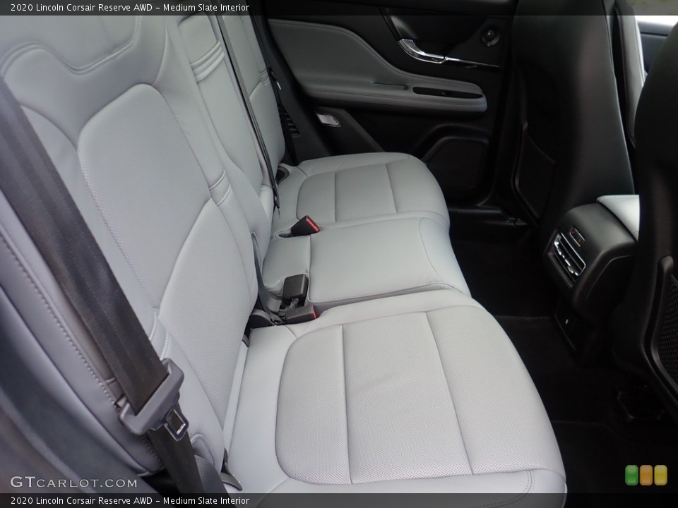 Medium Slate Interior Rear Seat for the 2020 Lincoln Corsair Reserve AWD #144224400